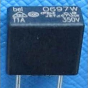 0697W4000-01, Плавкие предохранители с выводами (со сквозным отверстием)