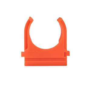 Крепеж-клипса d20 мм (10 шт) оранжевая Plast derj-z-20o
