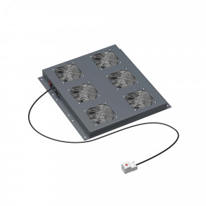 Потолочный модуль 6 вентиляторов с термостатом для крыши напольных 19