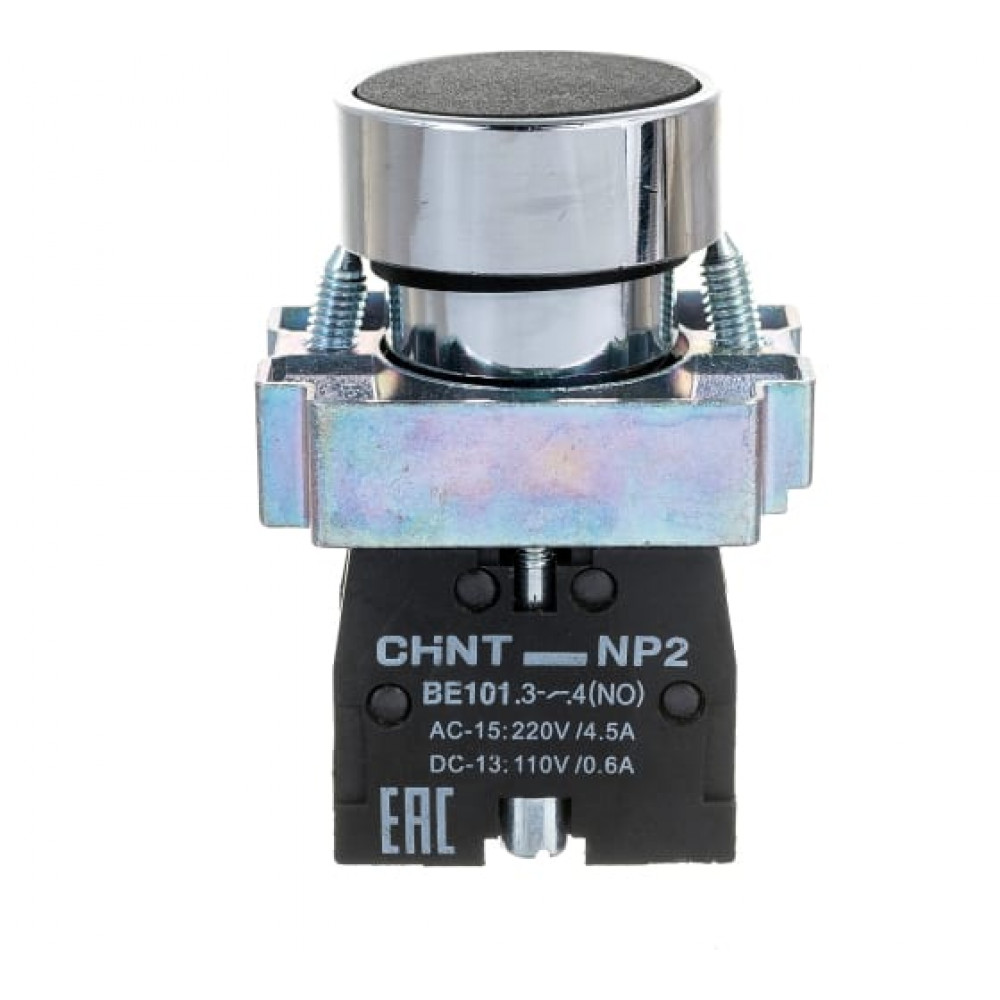 Изображение товара Кнопка управления NP2-BA21 без подсветки черн. 1НО IP40 CHINT 573787