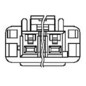 1376388-1, Корпус разъема вилка 2 контакт(-ов) 5мм прямой монтаж на кабель пакет