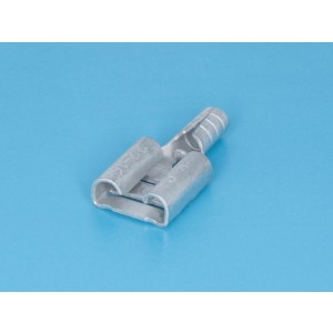 TA-1.25F, Клемма ножевая 6,3мм, гнездо на провод 0,5-1,5мм, кратно 100шт.