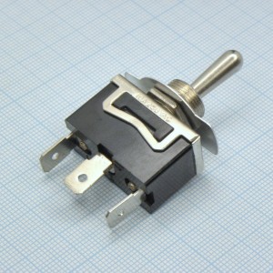 KN3(C)-103AP-B3, Тумблер ON-OFF-ON 1 группа контактов - клеммы
