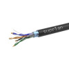 Кабель витая пара F/UTP кат.5E 4х2х0.51 solid Cu PE Out Premium (м) 01-1010-4
