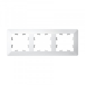 ATLASDESIGN AIR 3-постовая РАМКА, ЛОТОС/дымчатый белый ATN221303