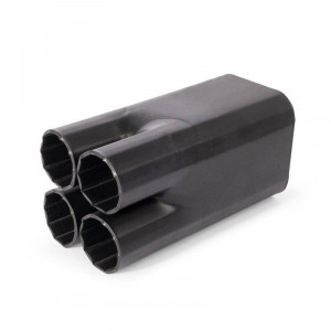 Перчатка термоусаживаемая 4ТПИ-150/240, на 4 пальца, до 1кВ, герметизация и изоляция корней разделки многожильных силовых кабелей с бумажной маслопропитанной, пластмассовой и резиновой изоляцией