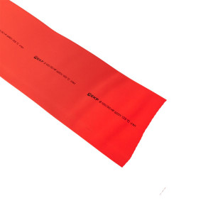 Термоусаживаемая трубка ТУТ нг 100/50 красная рулон PROxima tut-100-r