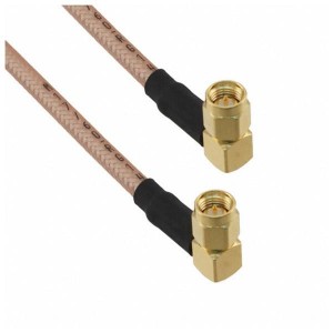 135104-07-12.00, Соединения РЧ-кабелей SMA R/A Plug to Plug RG142 12in