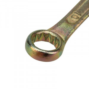 Ключ комбинированный 10мм, желтый цинк REXANT(кр.1шт) [12-5805-2]