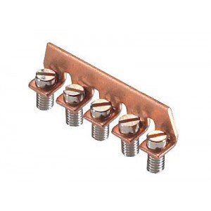 Соединительная перемычка Z7.210.3527.0, Соединительная перемычка, 5 полюсов, неизолированная, винтовая, для клемм: WK 4 …