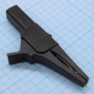 27.262.2, Зажим крокодил 32А черный