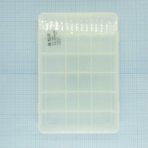 Контейнер д/деталей  1201, Контейнер для деталей. 278х186х43мм