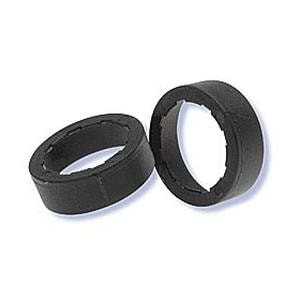 8482, Non-Heat Shrink Tubing and Sleeves HFC TWIST 3/8 COLLAR GRAY