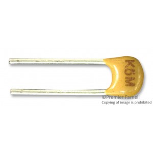 C315C104M5U5TA, Конденсатор керамический 0.1мкФ 50В Z5U ±20% радиальный 2.54мм 85°C россыпь