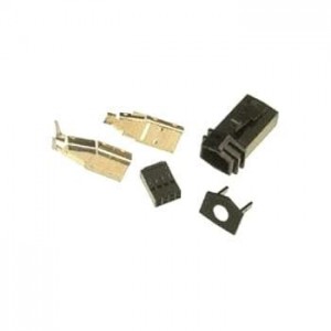 98028-8041LF, Проводные клеммы и зажимы 2X4 SHD CBL PLG KIT REAR EXIT BLACK