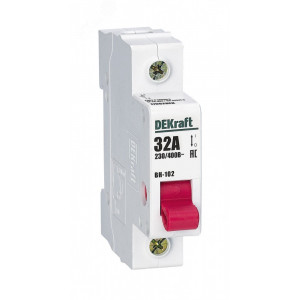 Выключатель-разъединитель 1Р 32А ВН-102 C2 17002DEK