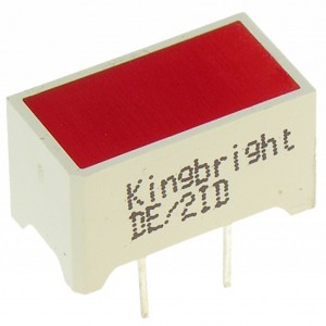 DE/2ID, LED модуль/7,5х14мм/красный/625нм/9-31мкд