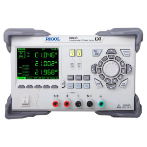 DP813, Программируемый линейный источник питания постоянного тока, 1 канал, 2 диапазона: 8 В/20 А или 20 В/10 A, 200 Вт, разрешение 10 мВ/10 мА