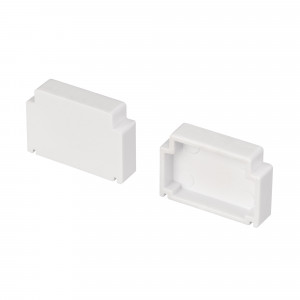 Заглушка FANTOM-W23 глухая 040944, Заглушка глухая для профиля FANTOM-BENT-W23 при использовании силиконового экрана. Пластик, цвет - белый. В комплекте две заглушки. Цена за комплект.