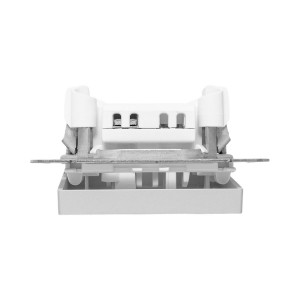 Механизм выключателя, одноклавишный, кнопочный, алюминий Эпика EKF UP1-SWA-13