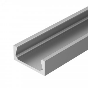 Профиль MIC-2000 012088, Алюминиевый профиль для светодиодных лент и линеек. Габаритные размеры (LхWхH): 2000x15,2x6 мм. Ширина площадки для ленты 11,2 мм. Экраны, заглушки и другие аксессуары приобретаются отдельно. Цена за 1 метр.