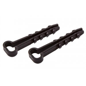 Дюбель-хомут 5-10 прямоугол. черн. (уп.100шт) T 07-4621