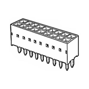 68683-328, Проводные клеммы и зажимы DUBOX RECPT VERT