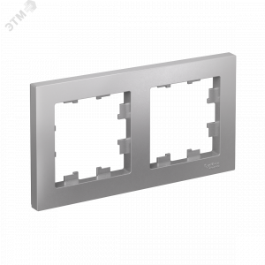 Рамка 2-м AtlasDesign универс. алюм. SE ATN000302
