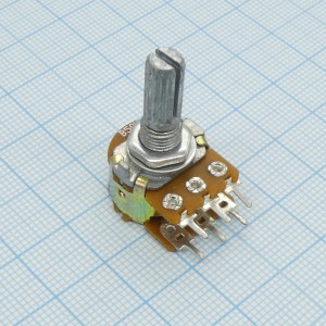 16K2 KC 2*50k, Резисторы регулировочные однооборотные(300 °),сдвоенные. Предназначены для работы в электрических цепях постоянного, переменного и импульсного тока.