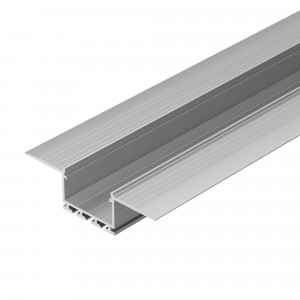 Профиль PLS-F-HIDE-3000 044849, Алюминиевый профиль для светодиодных лент и линеек. Встраиваемый в гипсокартон толщиной 16 мм, под строительную отделку. Позволяет создать линию света шириной 24 мм. без видимых частей алюминия. Габаритные размеры (LхWхH): 3000x66,8x17,5 мм.