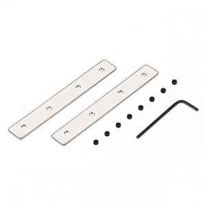 Соединитель профиля ARH-СEIL-S14-SHADOW-180 Set 039830, Прямой коннектор для соединения 2-х отрезков профиля ARH-СEIL-S14-SHADOW. Установка в паз на профиле. В комплекте: соединитель - 2 шт, винт - 8 шт. Цена за 1 комплект.