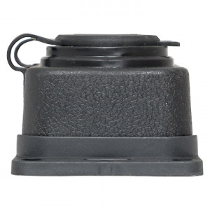 Колодка 2-м 16А IP44 2P+PE 230В с защ. крышками каучук PROxima RPS-018-16-230-44-r