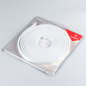 Лента герметичная AURORA-PS-A120-16x8mm 24V Yellow (10 W/m, IP65, 2835, 5m) 036694, Гибкий неон AURORA в силиконовой оболочке. Светодиоды SMD2835, 120 шт-м, цвет ЖЁЛТЫЙ. Сечение 16х8 мм, горизонтальный (боковой) изгиб, IP65, шаг резки 8.33 мм, мощность 10 Вт-м, напряжение питания DC 24V. Укомплектован заглушками и 30см проводом питания.