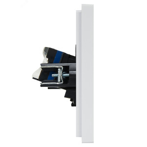 FORTE&PIANO Розетка компьютерная двойная RJ45 кат.6 FP234 белый IEK FP-K20-2-K01