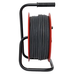 Удлинитель на катушке 4х40м с заземл. 16А IP44 Гефест 2.0 3.5кВт КГ 3х2.5 с предохранителем PROxima UKG02-16-R325-4-40-IP44