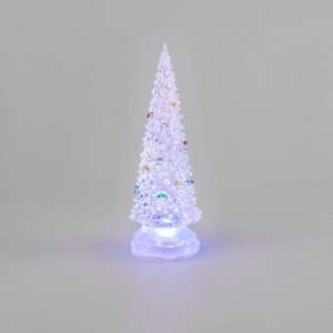 Фигура светодиодная "Елочка" 25см 1LED RGB 0.1Вт 4.5В IP20 элементы питания 3хAAA (не в компл.) 513-024