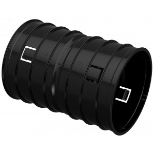 ELASTA Муфта соединительная для двустенной трубы d=125мм CTA12D-M125-K02-R