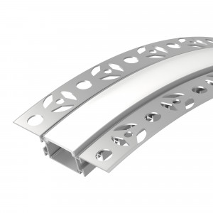 Профиль FANTOM-BENT-W23-TOP-2000 ANOD 040347, Алюминиевый встраиваемый гибкий профиль для светодиодных лент и линеек. Изгиб вверх/вниз. Минимальный радиус изгиба 30 см. Габаритные размеры (LхWхH): 2000х70х17,1 мм. Ширина площадки для ленты 17 мм.