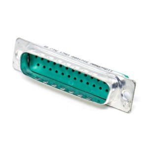 DBMA25PTIFO, Стандартные соединители D-Sub  DSUB 25 M CRIMP F0 ZINC