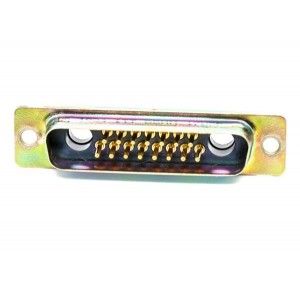 DBMM17W2P, Стандартные соединители D-Sub  COMBO 17W2 M SOD G50 ZINC