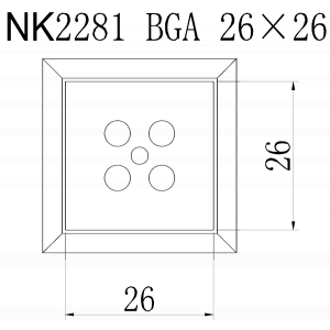 QUICK NK2281, Насадка для термофена в паяльных станциях серий Quick712, Quick713, Quick856AX, Quick856AE, Quick861DW, Quick861DE