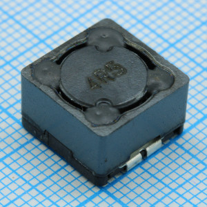 SRR1208-4R5ML, Катушка индуктивности силовая проволочная экранированная 4.5мкГн ±20% 30Мгц 24Q-Фактор феррит 10A 14мОм по постоянному току