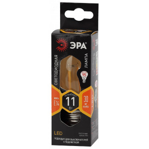 Лампа светодиодная филаментная F-LED B35-11w-827-E14 B35 11Вт свеча E14 тепл. бел. Б0046985