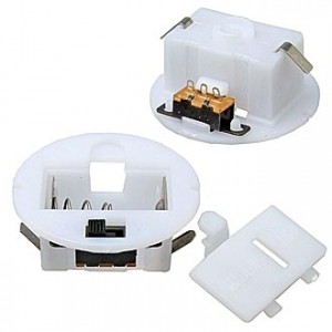 AG10*4/AG13*3 SWITCH D34MM, Батарейный отсек AG10*4/AG13*3 switch D34 мм, закрытый