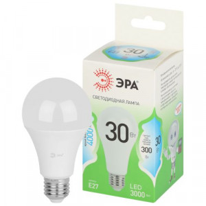 Лампа светодиодная LED 30 Вт 3000Лм 4000К груша нейтральный E27 220-240В LED A65-30W-840-E27 Green Line Б0067144
