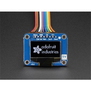 326, Принадлежности Adafruit  Monochrome 0.96" OLED Graphic Display