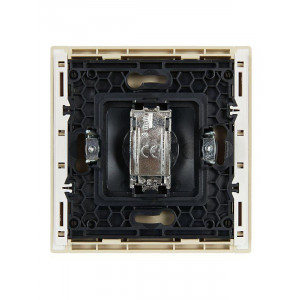 FORTE&PIANO Розетка TV оконечная FP428 ваниль IEK FP-A10-O-K10