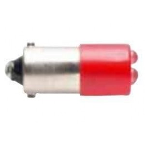 BA9SR24A, Светодиодные панельные индикаторы Ba9s LED bulb 24VAC/DC RED