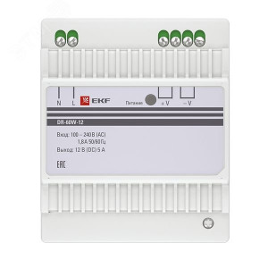 Блок питания 12В DR-60W-12 PROxima dr-60w-12
