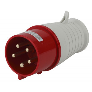 Вилка переносная 025 3Р+РЕ+N 32А 380В IP44 (10/60/1200) Б0032854
